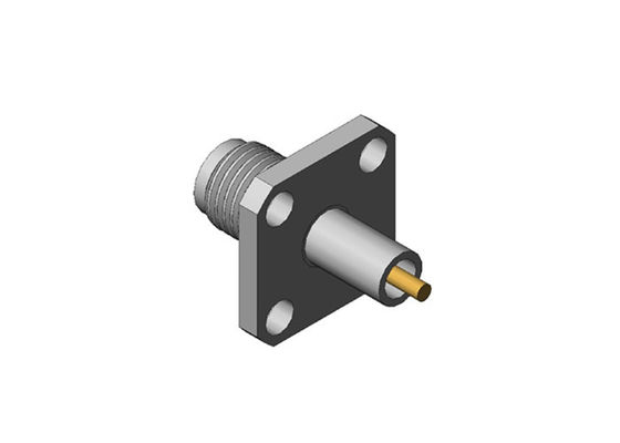 50Ohm Stainless Steel RF Coaxial Connector Straight Type K 2.92mm ​