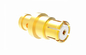 Brass Gold Plated ASMP Female RF Jack Connector for CXN3506/MF108A Cable