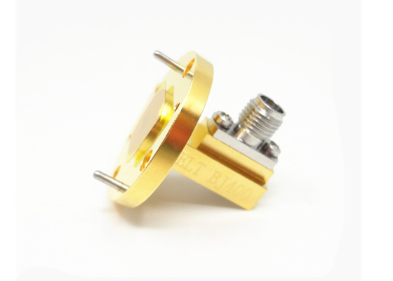 WR22 BJ400 Ke 2.4mm Female Waveguide To Coax Adapter 32.9GHz~50GHz