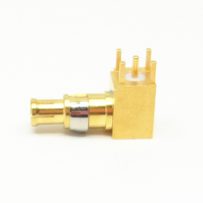 Panel / PCB Mount MCX Male Connector Pluggable RF Solder Connector