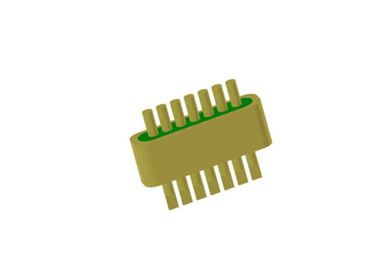 Diameter 0.45mm 7 Pins Hermetic DC Multi-pin Header Connector Gold Wire Bonding Surface JMC-1946-JH