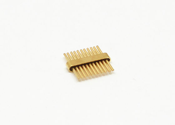 11 Pin Hermetic Glass To Metal Seal Connectors 7052 Glass JMC-697-JH