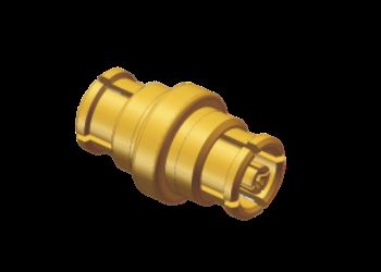 50 Ohm Straight SMP Wanita ke SMP Wanita SMP Jack ke SMP Jack Adaptor Bullet Sampai 40 GHz dengan Air Dielektrik