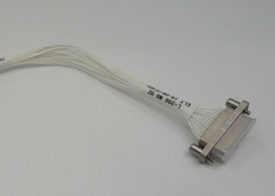 J30J Series Connector 25kontak Plug pria dengan panjang kawat yang berbeda untuk perangkat komunikasi