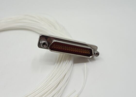 J30J Series Konektor persegi panjang 37kontak Soket Wanita dengan Panjang Kawat 300mm untuk Sistem Radar