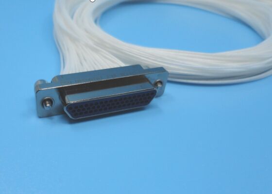 J30J Series Connector Rectangular Male Plug 51contacts Male Plug with Crimping Wire Length 500mm untuk komponen sambungan sirkuit