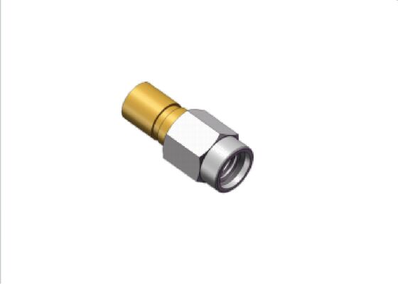 Konektor Kabel Koaksial RF Mini SMA Male SSMA 50Ω 18GHz untuk RG403