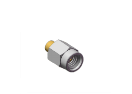 SSMA Male Mini SMA Plug RF Coaxial Cable Connector 18GHz 50Ω Pasangan untuk Kabel.086