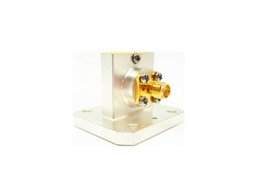 WR90 Adaptor Pandu Gelombang ke Koaksi SMA Wanita Adaptor Peluncuran Sudut Kanan SMA/BJ100A-KF