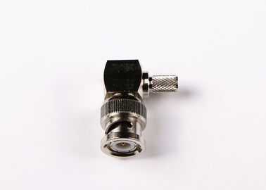 Female Socket Coax Konektor BNC IEC 60169-8 Standar Desain Untuk Kabel
