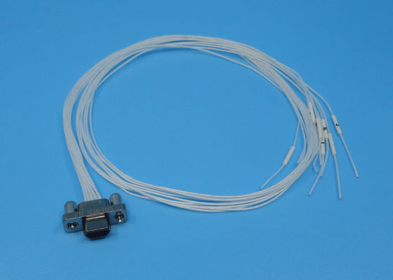 500 Siklus Konektor Rectangular J30j Dengan Kabel Putih AFR250 500mm