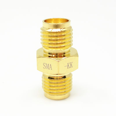 Adaptor Koaksial RF Wanita ke Wanita SMA