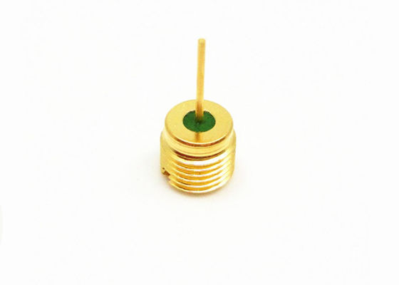 Bulkhead Microminiature Push On Coaxial Connectors SMP Male